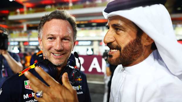 Christian Horner Mohammed Ben Sulayem